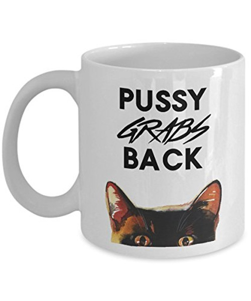 PUSSY GRABS BACK MUG - NASTY WOMAN MUG - Women Gift for Her, Feminist Mug, Nasty Woman Coffee Mug, Funny Coffee Cup, Female Empowerment, Anti Trump Mu PUSSY GRABS BACK MUG - NASTY WOMAN MUG - Women Gift for Her, Feminist Mug, Nasty Woman Coffee Mug, Funny Coffee Cup, Female Empowerment, Anti Trump Mu