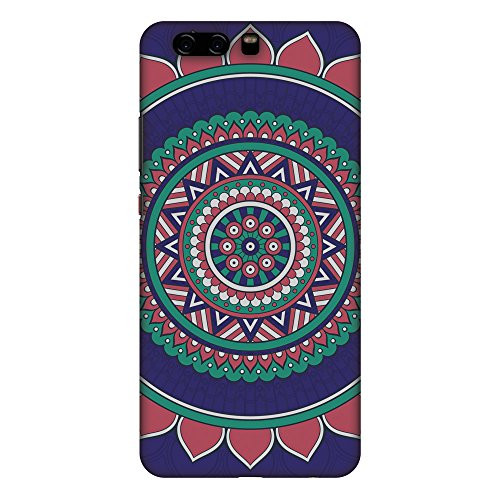 AMZER Slim Fit Handcrafted Designer Printed Hard Shell Case Back Cover for Huawei P10 Plus - Mandala Beauty