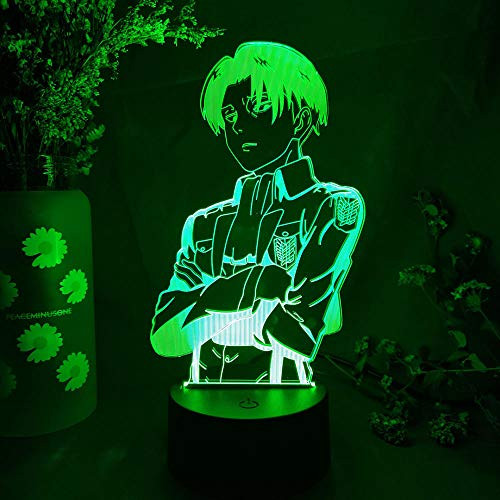 3D Optical Light 3D Night Lights Anime 3D Lamp Berserk Guts Led Night Light Berserk Guts for Bedroom Deco Gift Colorful Nightlight Remote