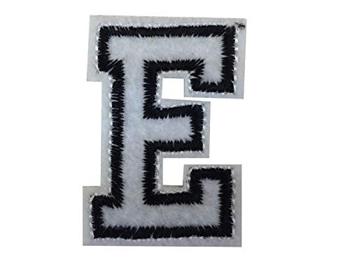 Miniblings Letters Initials Alphabet ABC Patch Hotfix Iron On Sewing4.5cm Letter E