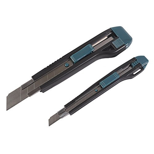 MANUFORE Light-Duty Utility Knife Box Cutters with Snap-Off Blade,2 Pack