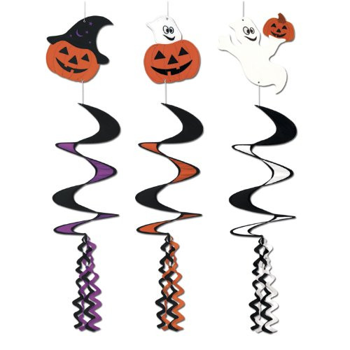Halloween Wind-Spinners (asstd designs) Party Accessory  (1 count) (1/Pkg)