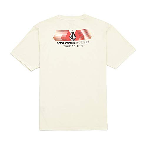 Volcom Men's Voltrude Short Sleeve Tee, Off White, X-Large