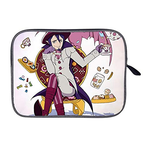Uclipers Blue Exorcist Mephisto Pheles Waterproof Snowflake Laptop Sleeve Bag 13 inch Portable Case Cover Pouch Holder Pocket Tablet Bag