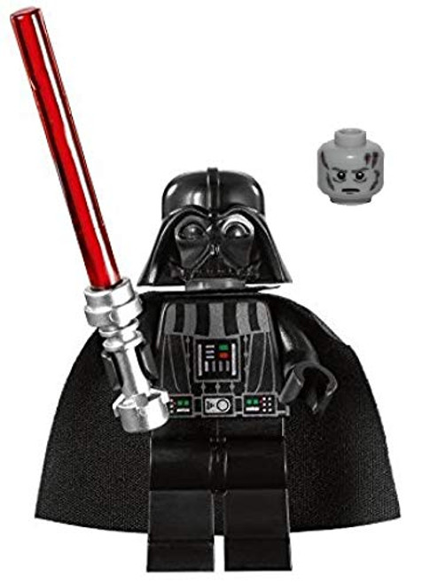 LEGO Star Wars Minifigure - Darth Vader with White Pupils (Death Star - Millennium Falcon 2010 Redesign)