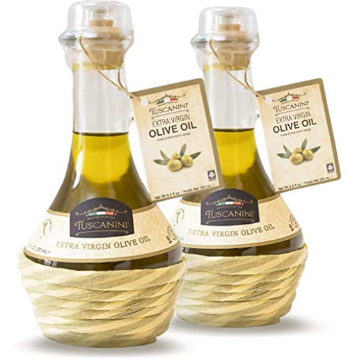 Tuscanini Extra Virgin Olive Oil 250mL (2 Pack), Imported from Italy, Luxurious Taste, All Natural, Cold-Pressed, Upgrade Your Meals with Tuscanini Tuscanini Extra Virgin Olive Oil 250mL (2 Pack), Imported from Italy, Luxurious Taste, All Natural, Cold-Pressed, Upgrade Your Meals with Tuscanini
