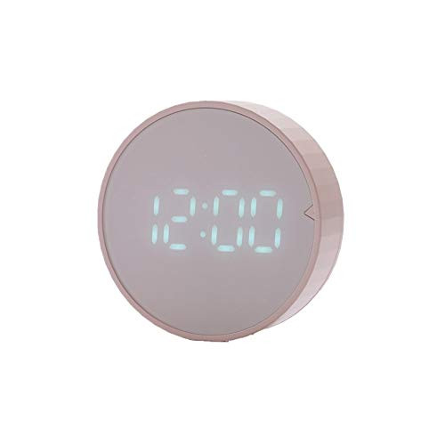 Kitchen Timer,Pink Led White Digital Kitchen Timer For Cooking Study Stopwatch Alarm Clock Desktop Decoration, Magnetic Electronic Cooking Countdown Time For Cooking Studing Teaching Officing Use Ki