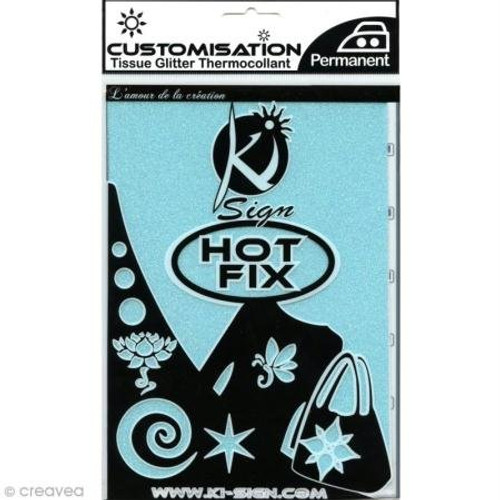Hot Fix Iron Transfer Sheet Glitter 15 x 20 cm 1 pc. Turquoise, 21 x 15 x 1 cm Hot Fix Iron Transfer Sheet Glitter 15 x 20 cm 1 pc. Turquoise, 21 x 15 x 1 cm