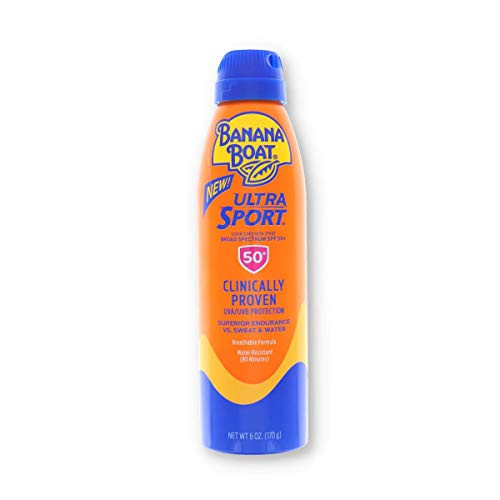 Banana Boat Sport Spf50 Coolzone Spray, 1 Count (SUN TAN LOTION)