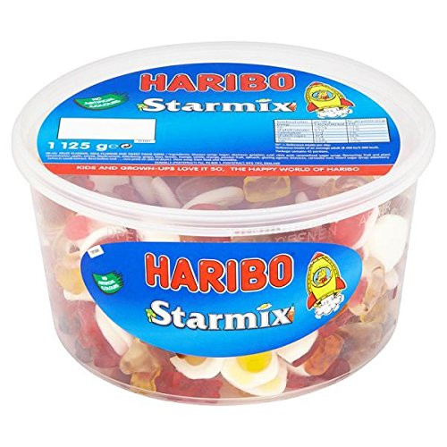 HARIBO Starmix Large tub - 1125g