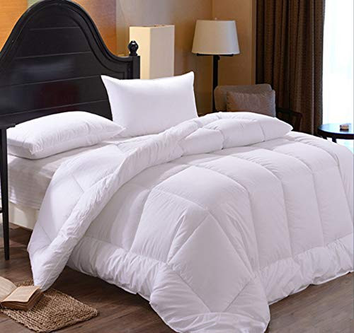 All Season Queen Size Down Alternative Comforter Hotel Collection Soft Quilted Reversible Duvet Insert with Corner Tabs for Winter,Warm,Fluffy,Hypoallergenic,Cozy,White,Queen/Full 88 by 88 Inches All Season Queen Size Down Alternative Comforter Hotel Collection Soft Quilted Reversible Duvet Insert with Corner Tabs for Winter,Warm,Fluffy,Hypoallergenic,Cozy,White,Queen/Full 88 by 88 Inches