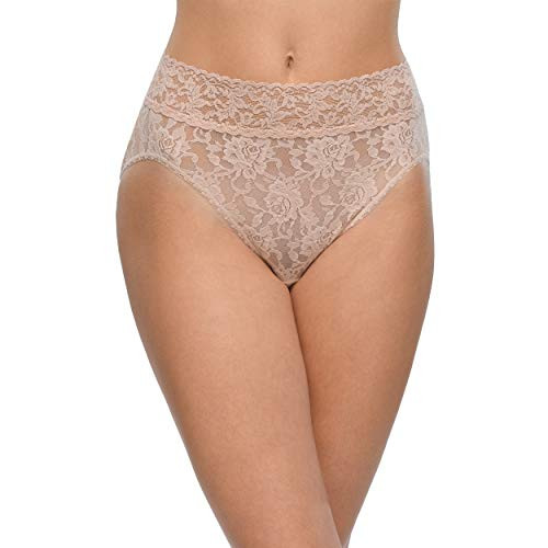 hanky panky, Signature Lace French Brief, Chai, Large