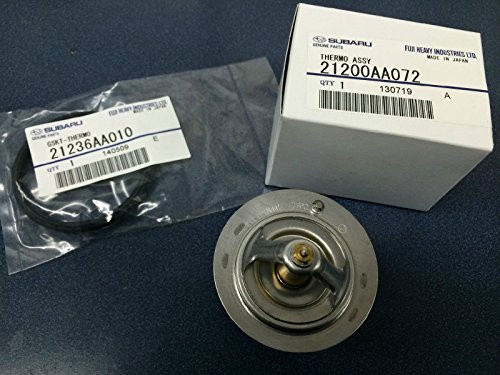 Genuine Subaru Thermostat  and  Gasket Kit 21200AA072 21236AA010