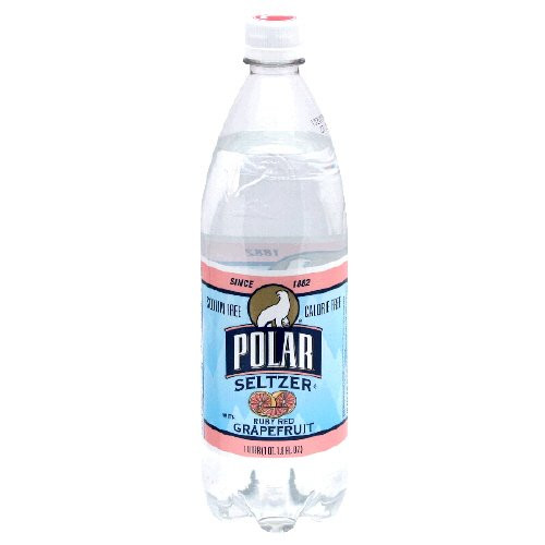 Polar Seltzer with Ruby Red Grapefruit, 33.8 Fl. Oz. Sodium Free. Calorie Free. Carbonated Water, Natural Flavors, ( Pack of 6)