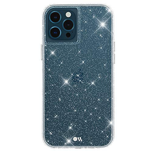 Case-Mate - Sheer Crystal - Case for iPhone 12 Pro Max (5G) - 10 ft Drop Protection - 6.7 Inch - Crystal Clear