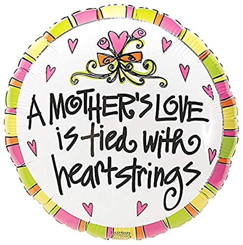 Burton  and  Burton A Mother's Love is Tied with Heartstrings Toy Foil Balloon