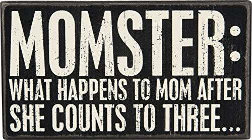 Primitives by Kathy 28489 Classic Box Sign, 8" x 4.50" Primitives by Kathy 28489 Classic Box Sign, 8" x 4.50"