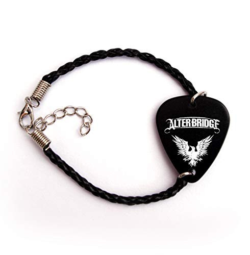 Alter Bridge Guitar pick plectrum logo Bracelet (BW)