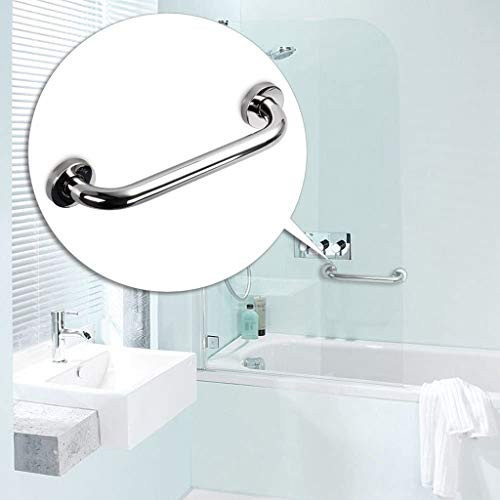 LYHXXX Afety Support Grab Rails for Showers and Walls, Stainless Steel Grab Bars for Bathroom, Hand Rails for Handicap, Elderly, Disabled, Senior,500mm