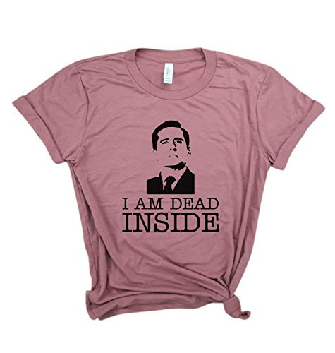 I am dead inside - Michael Scott shirt, Bears Beets Battelstar Galactica, The Office Tv show tshirt, The Office t shirt, Dwight Schrute, Unisex tshirt.