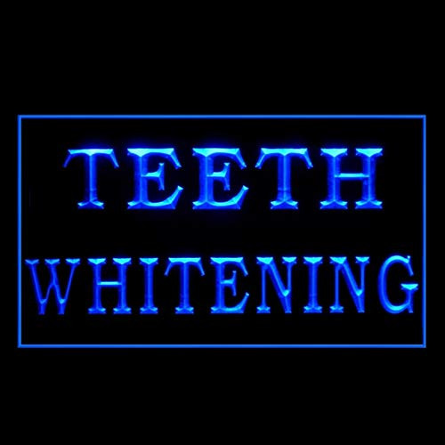 tigerneon 190194 Teeth Whitening Affordable Professional Display LED Light Sign