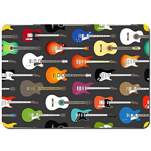 Non-Slip Bath Mats,Guitar,Grunge Instruments Strings Creativity Writing Songs Digital Classic Acoustic Music,Soft Plush Rug Living Room Bedroom Floor Shower Entrance Carpet Pet Mat 31.5 inch x 23.5 inch Non-Slip Bath Mats,Guitar,Grunge Instruments Strings Creativity Writing Songs Digital Classic Acoustic Music,Soft Plush Rug Living Room Bedroom Floor Shower Entrance Carpet Pet Mat 31.5 inch x 23.5 inch