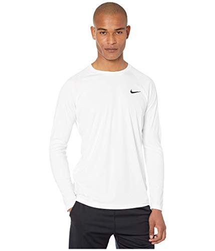 Nike Essential Long Sleeve Hydroguard White MD