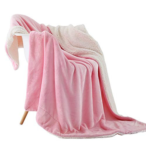 NANPIPER Fleece Blanket Reversible Sherpa Flannel Throw Blanket Super Soft Fuzzy Plush Microfiber for Bed/Couch (60 inchx80 inch,Pink) NANPIPER Fleece Blanket Reversible Sherpa Flannel Throw Blanket Super Soft Fuzzy Plush Microfiber for Bed/Couch (60 inchx80 inch,Pink)