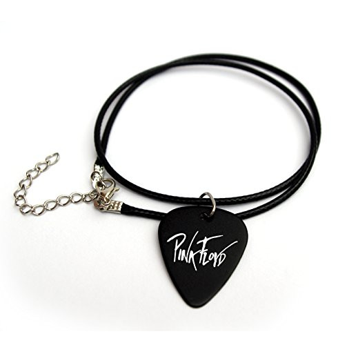 Pink Floyd Guitar pick plectrum logo Necklace 18 inch cord BW
