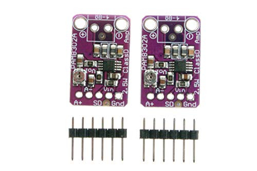 NOYITO PAM8302 2.5W Single Channel Class D Audio Power Amplifier Amp Development Board - 2Pcs