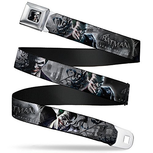 Buckle-Down Seatbelt Belt Batman Arkham Origins XL