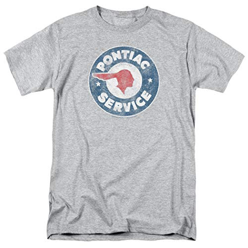 Chief Pontiac Authorized Service Logo T Shirt and Stickers (X-Large) Athletic Heather Chief Pontiac Authorized Service Logo T Shirt and Stickers (X-Large) Athletic Heather