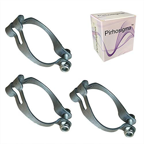 Pirhosigma 3 Pcs Metal Ring Firmly to Frame MTB Bike Cable Guide Brake Cable Shift Cable Derailleur Cable Base Guide Clip Fitting Line Tube Housing Durable