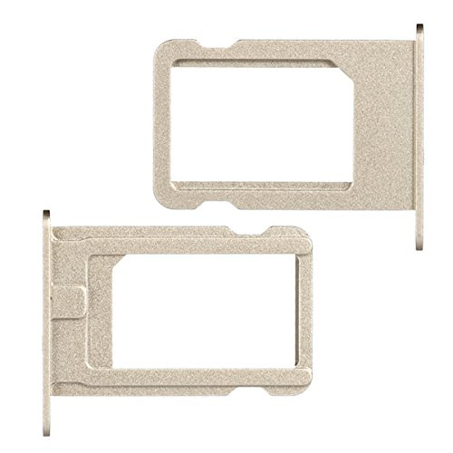 BisLinks Replacement SIM Card Tray Holder for iPhone SE Champagne/Gold