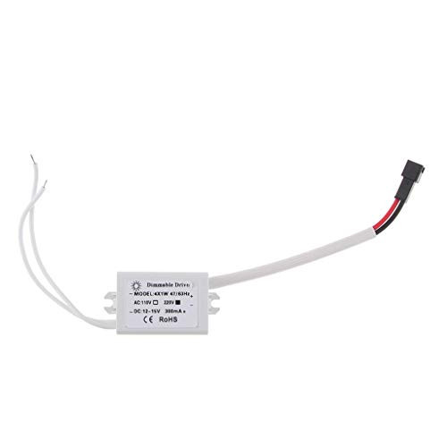 MagiDeal Dimmable LED Power Supply DC 12-15V