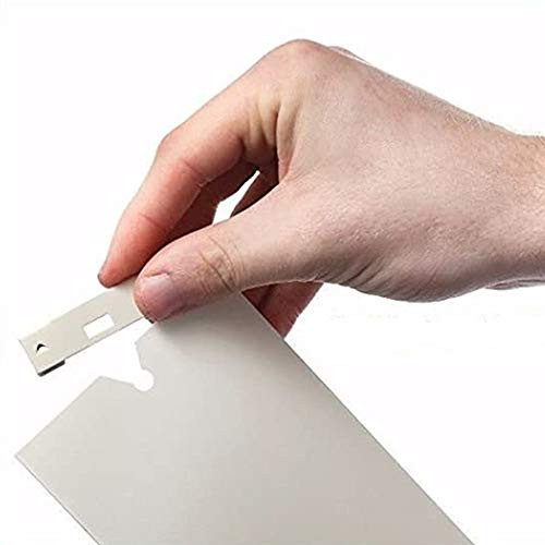 10 Pack VERTICAL BLIND Vane Saver ~ White Curved Repair Clips ~ Fixes Broken Holes