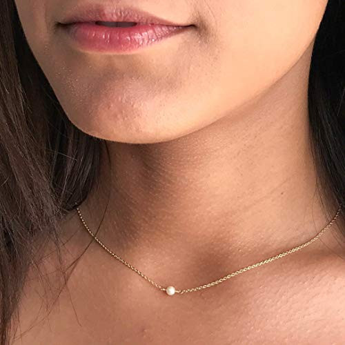 Cultured Saltwater Pearl Choker Necklace Adjustable Single Pearl Necklace June Birthstone Necklace Wedding Jewelry Available in Sterling Silver, 14k Gold Filled or 14k Rose Gold Filled Cultured Saltwater Pearl Choker Necklace Adjustable Single Pearl Necklace June Birthstone Necklace Wedding Jewelry Available in Sterling Silver, 14k Gold Filled or 14k Rose Gold Filled