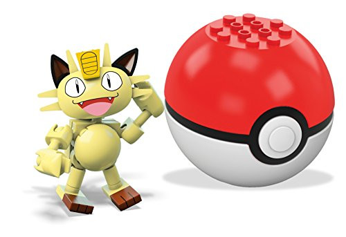 Mega Construx Pokemon Meowth Building Set