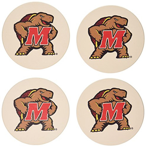 Thirstystone Stoneware Coaster Set, University of Maryland Thirstystone Stoneware Coaster Set, University of Maryland