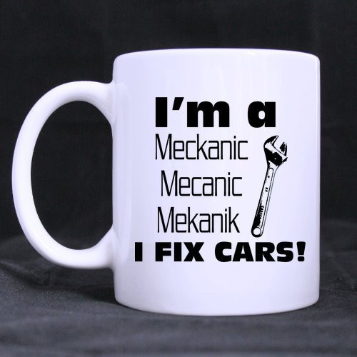 I'm a Mechanic I Fix Cars Mug Funny Novelty Ceramic Tea Coffee Mug with Gift Box (11oz) I'm a Mechanic I Fix Cars Mug Funny Novelty Ceramic Tea Coffee Mug with Gift Box (11oz)