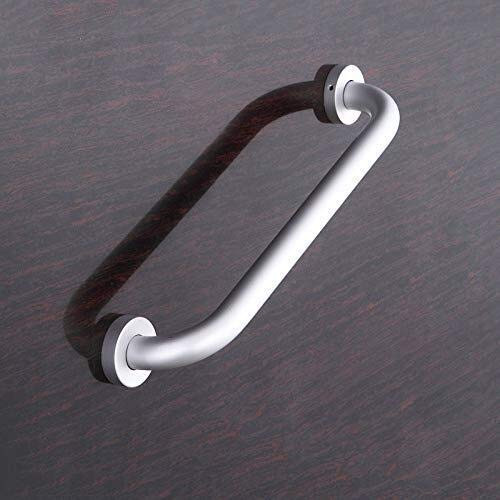 FEPDW Bathroom Grab Handrail Shower Grab Rail Grab Rail Bathtub Grab Bar Bathroom Toilet Handrail Anti Slip Assistive Handle Accessible Armrest,Aluminium for Handicap Elderly Children Disabled Grab