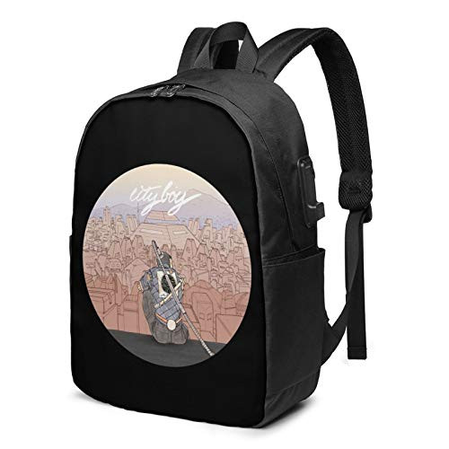 GANHSFYSYA Calpurnia Unisex Student Adult Classic USB Backpack 17 in Laptop Bags Bookbag for Office Travel