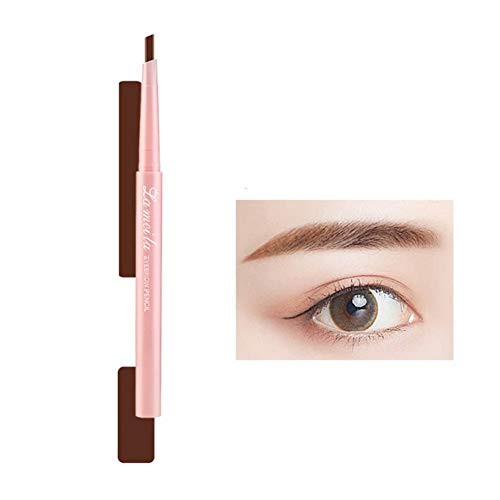 7 Colors Double head Automatic Eyebrow Pencil Waterproof Smudge-proof Long-lasting Colorfast Double-end Eyebrow Pen for Shaping and Filling? Creates Natural Looking Brows Effortlessly