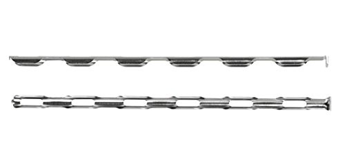 Heathrow Scientific HS23205 True North Cryogenic Vial Cane 5-Place, Aluminum (2), Fluid_Ounces, Degree C, Aluminum, (Pack of 12)