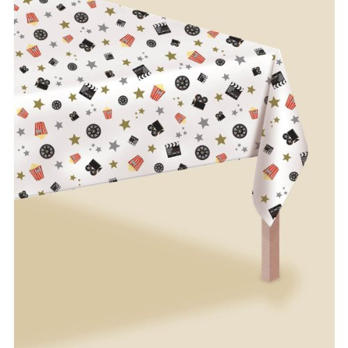 Movie Night Plastic 54in x 102in Tablecover