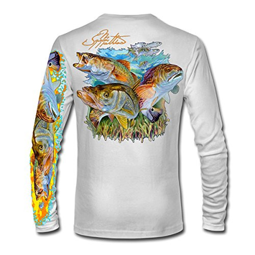 Jason Mathias Inshore Slam LS High Performance Long Sleeve T-Shirt White