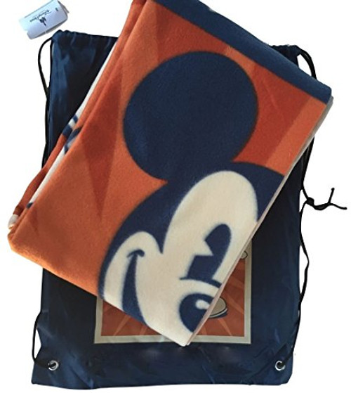 Walt Disney World Parks Mickey Mouse Throw Blanket with Matching Backpack NEW Walt Disney World Parks Mickey Mouse Throw Blanket with Matching Backpack NEW