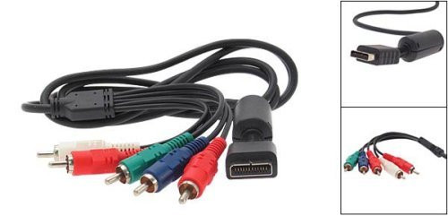 Analog AV Multi Out to Component Cable for Playstation 3/PS2