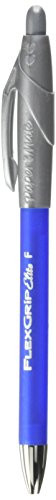 Paper Mate 85583 FlexGrip Elite Retractable Ballpoint Pens, Fine Point, Blue, 12 Count