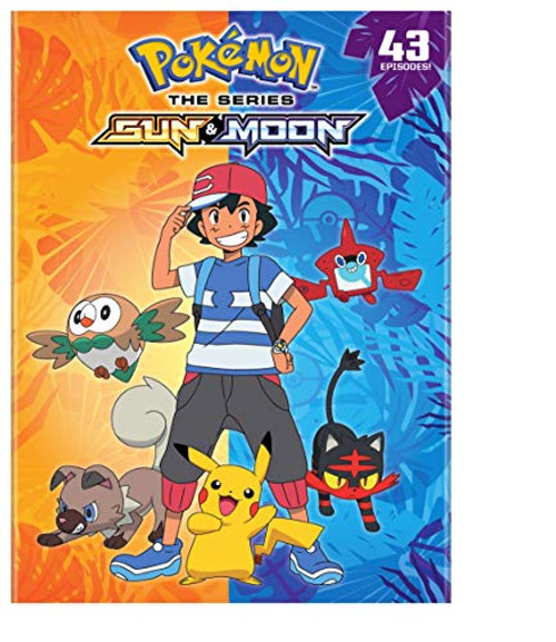 Pokemon The Series: Sun  and  Moon Complete Collection (DVD)